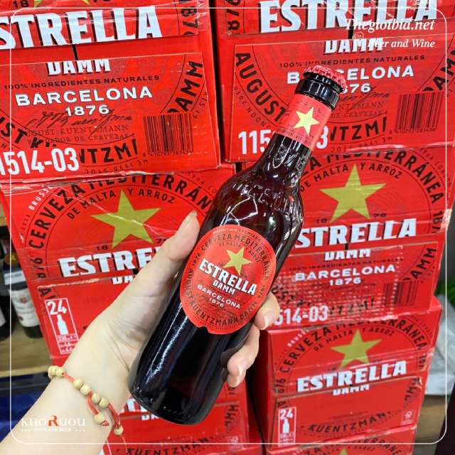 Bia Tây Ban Nha Estrella Damm 4.6%