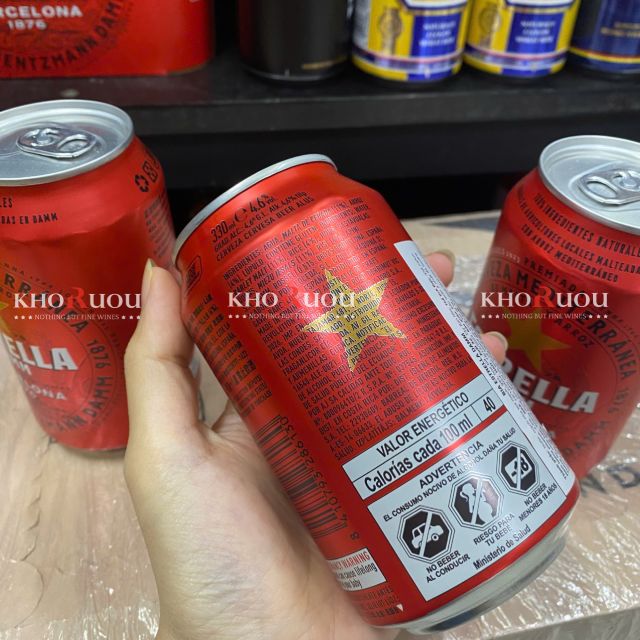 Bia Tây Ban Nha Estrella Damm 4.6%