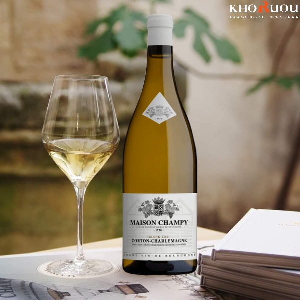 Rượu vang Pháp Maison Champy Corton-Charlemagne Grand Cru khoruou