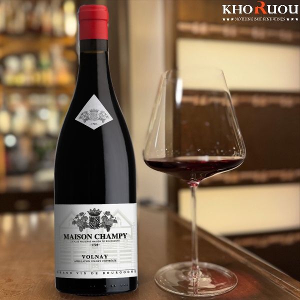 Rượu vang Pháp Maison Champy Volnay khoruou