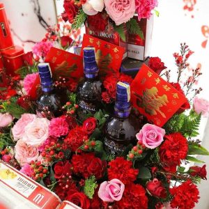 Rượu làm tráp cưới hỏi