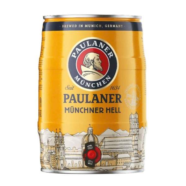 Bom Bia Tết Cao Cấp Paulaner Munchner Hell 5 Lít