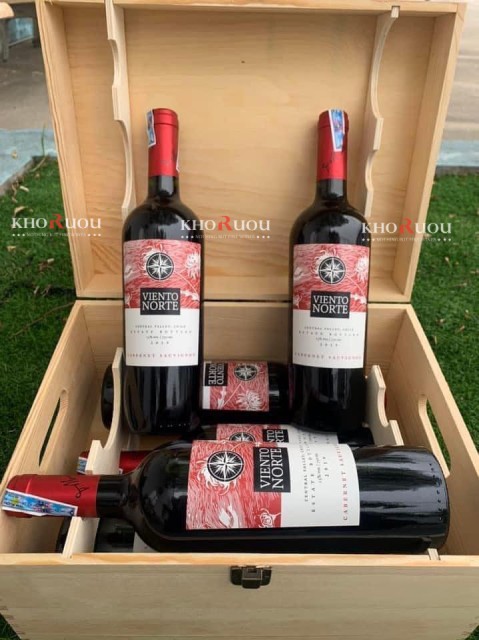 ruou-vang-chile-viento-norte-kem-hop-giay-do-premium-wine Rượu Vang Chile Viento Norte kèm Hộp giấy đỏ Premium Wine