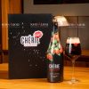 Xách Bia Tết Cao Cấp: Bia đen Cherie Biere Brune A La Cerise kèm Ly