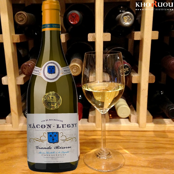 Rượu vang Pháp Cave de Lugny Mâcon-Chardonnay Grande Réserve khoruou