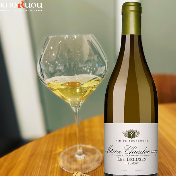 Rượu vang Pháp Cave de Lugny Mâcon-Chardonnay Les Beluses Les Beluses khoruou