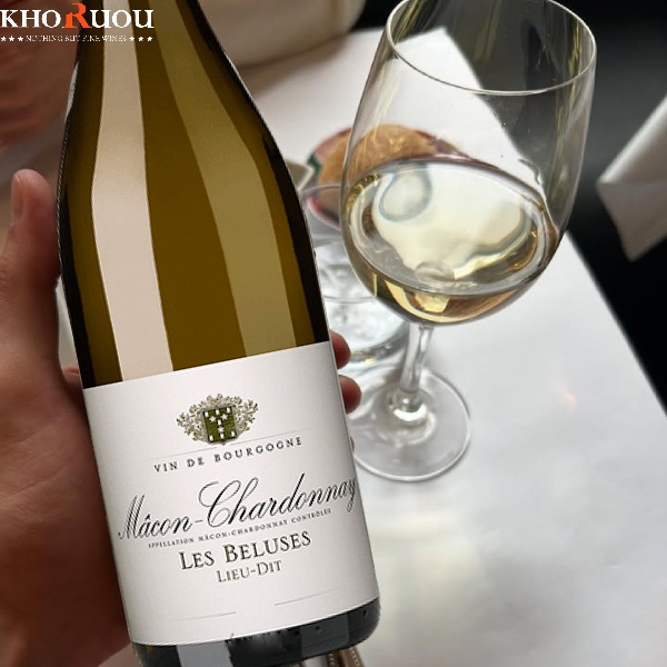 Rượu vang Pháp Cave de Lugny Mâcon-Chardonnay Les Beluses Les Beluses khoruou