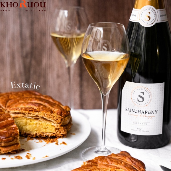Rượu vang Pháp Sainchargny Extatic Brut khoruou