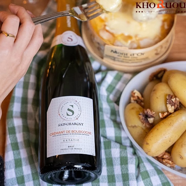 Rượu vang Pháp Sainchargny Extatic Brut khoruou