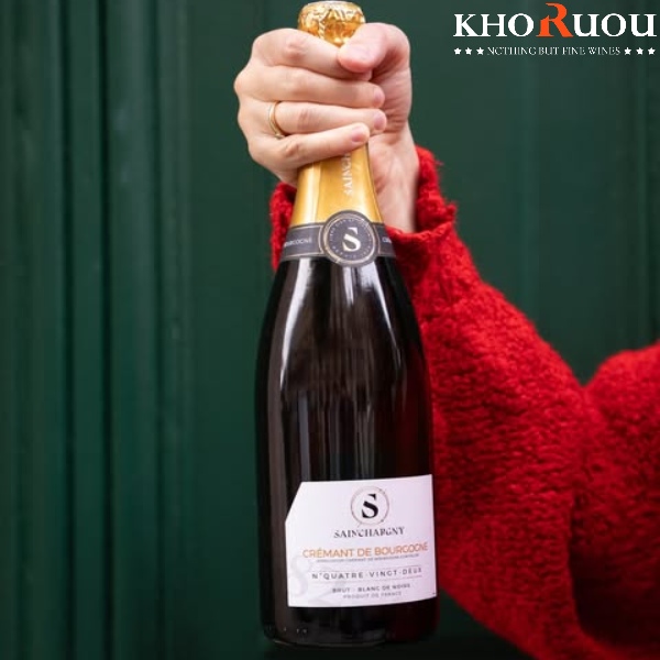 Rượu vang Pháp Sainchargny No.82 Blanc de Noirs khoruou