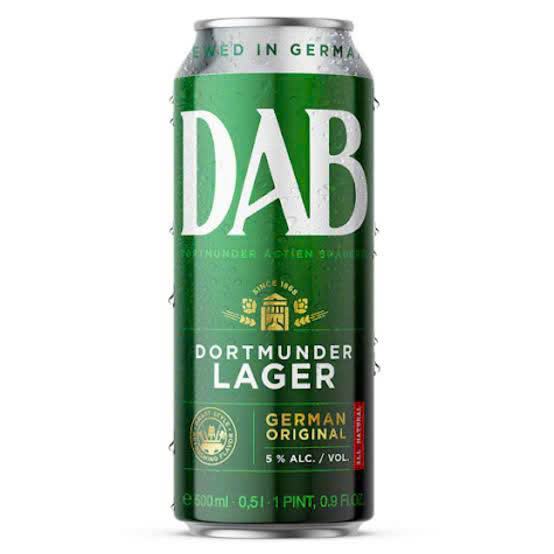 Bia Đức DAB Lager 5% - Thùng 24 Lon 500ml