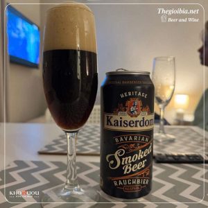 Bia Đức Kaiserdom Smoked 5,3% - thùng 24 lon 440 ml