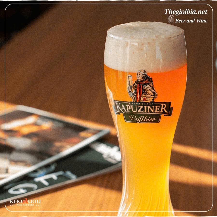 Bia-Duc-Kapuziner-Weissbier-Hefe-naturtrub-5.4%(3) Bia Đức Kapuziner Weissbier Hefe naturtrub 5.4% - Thùng 24 chai 500ml