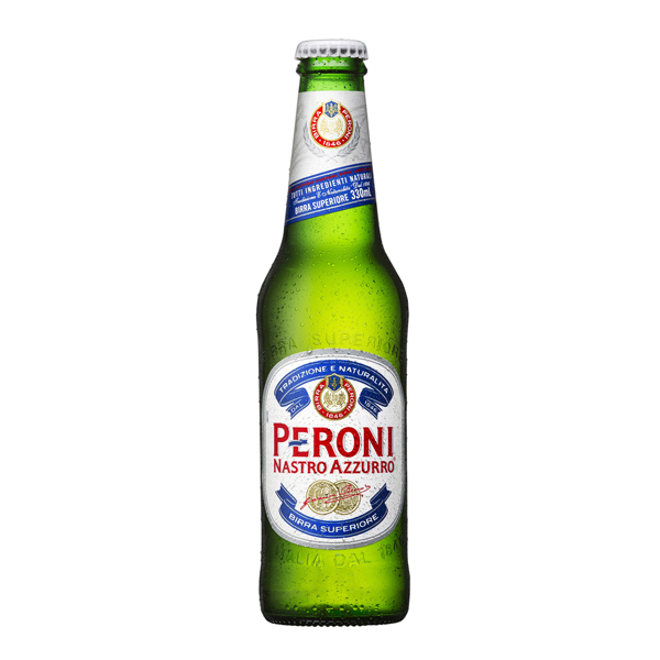 Bia Ý Peroni Nastro Azzurro 5,1% - thùng 24 chai 330ml