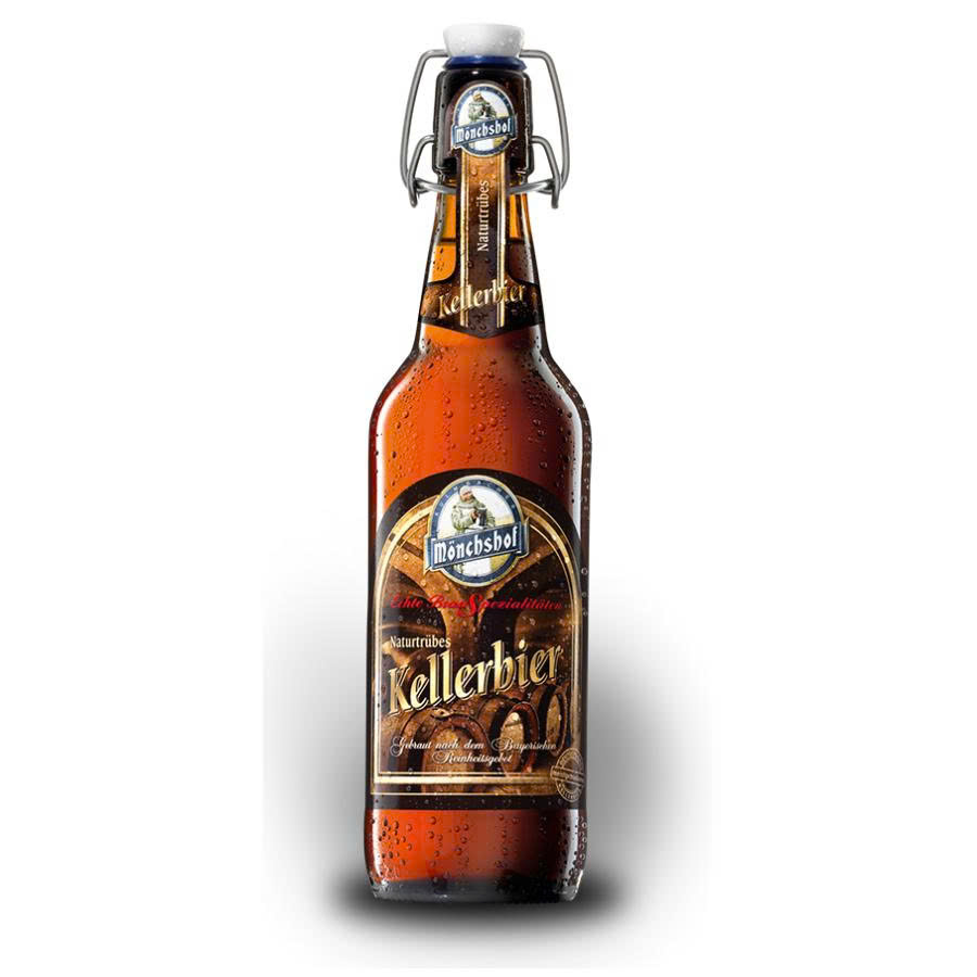 Bia Đức Mönchshof Kellerbier 5.4% - Thùng 24 chai 500ml