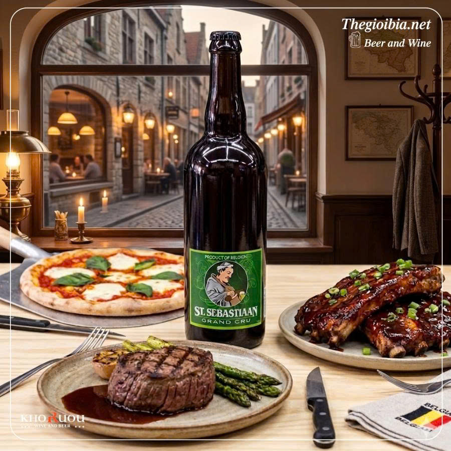 Bia Thầy Tu St. Sebastiaan Grand Cru 7.6%