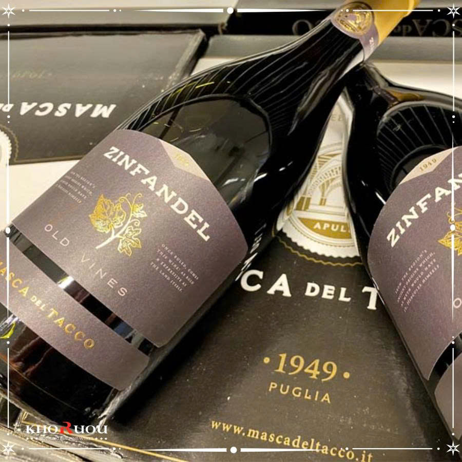 Rượu vang Ý Masca del Tacco Zinfandel Old Vines