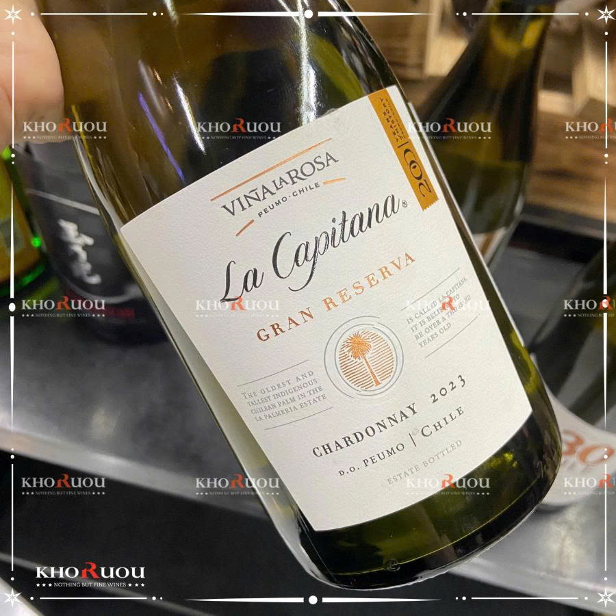Rượu vang Chile La Capitana Gran Reserva Chardonnay