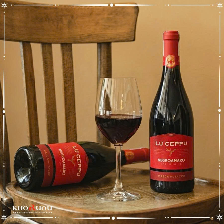 ruou-vang-Y-Masca-del-Tacco-Lu-Ceppu -Negroamaro(2) Rượu vang Ý Masca del Tacco Lu Ceppu Negroamaro