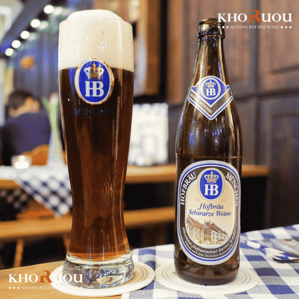 Bia-Duc-Hofbrau-Schwarze-Weisse-5,1(3) Bia Đức Hofbrau Schwarze Weisse 5,1%