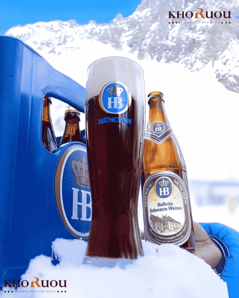 Bia-Duc-Hofbrau-Schwarze-Weisse-5,1(4) Bia Đức Hofbrau Schwarze Weisse 5,1%